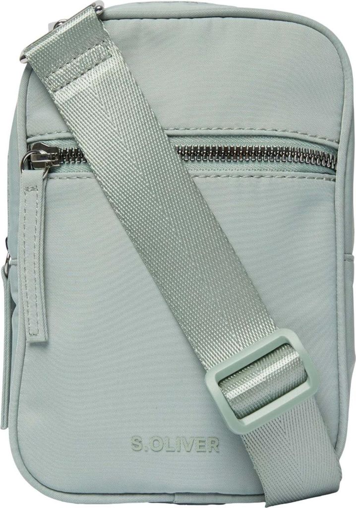 s.Oliver Handytasche Umhängetasche Phone Crossbody Bag Blue Green mint