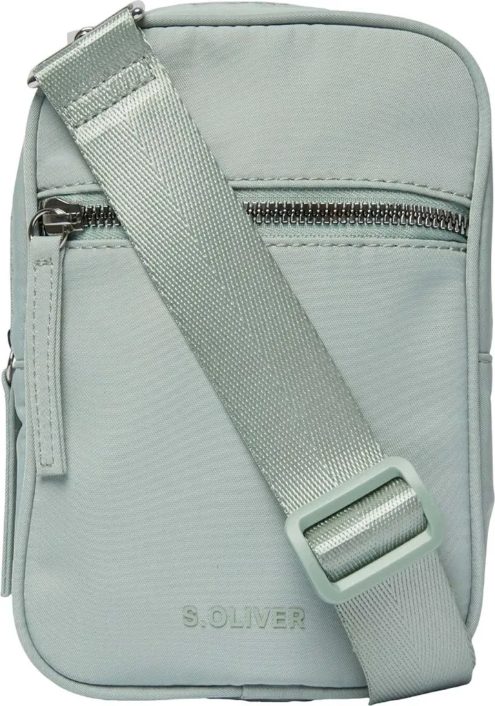 Sac bandoulière pour smartphone idéal voyage s.Oliver bleu menthe chic