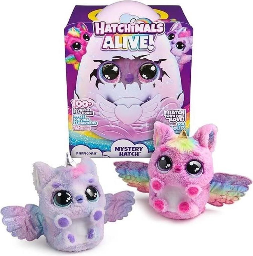 Hatchimals Alive Puffycorn Éclosion Secrète, Interaktives Produktbild 