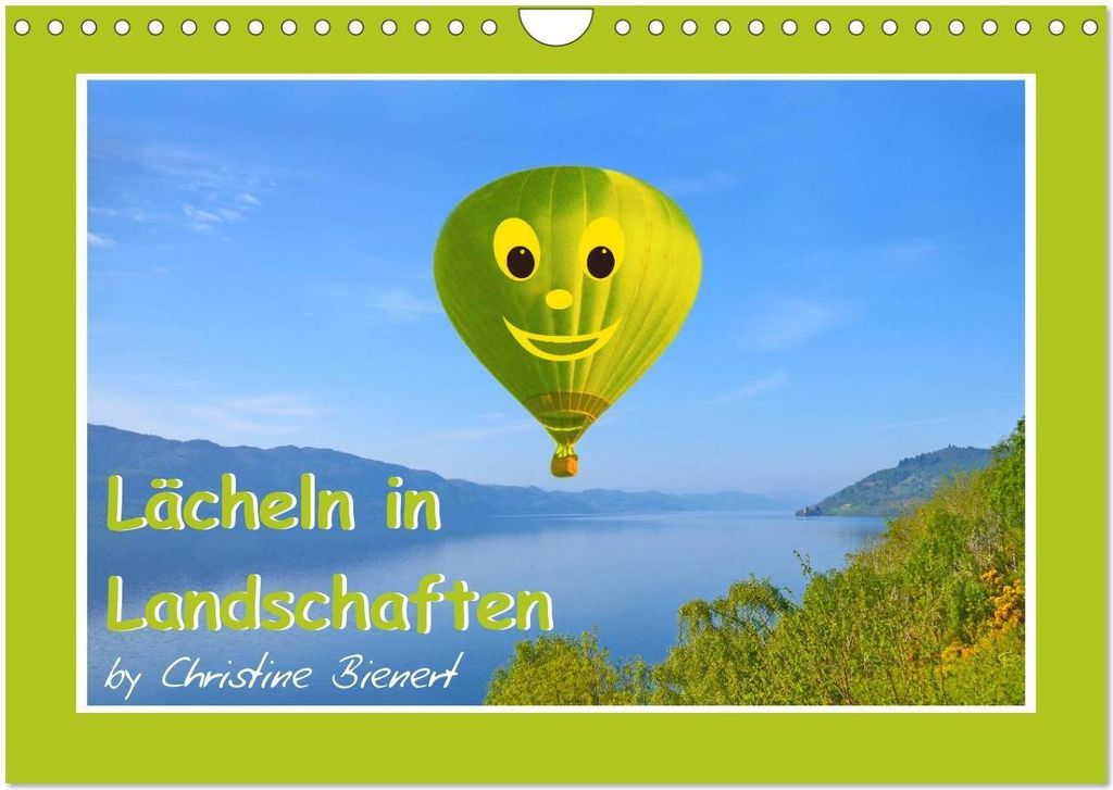Lächeln in Landschaften (Wandkalender 2026 DIN A4 quer), CALVENDO Monatskalender