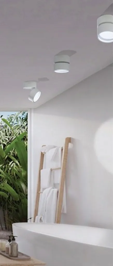 Plafonnier LED Puissant contre les zones sombres : AZzardo MONA 18W