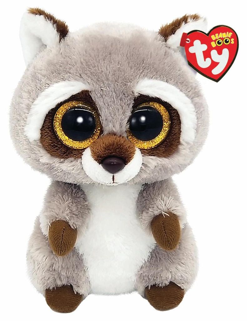 TY Beanie Boo's - Waschbär Oakie - 15 cm Produktbild 
