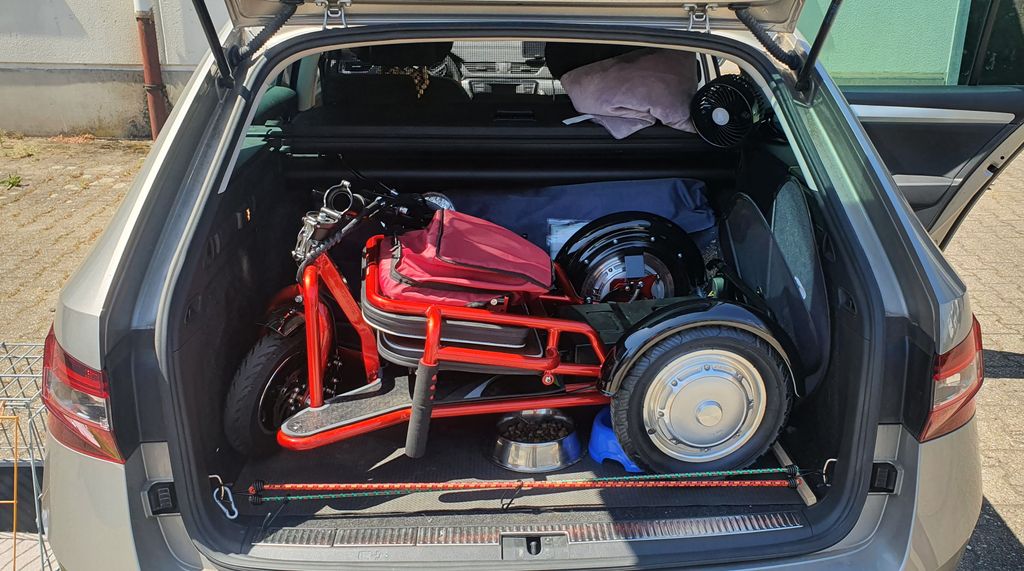 Reisemobil KLAPPRAD ElektroMobil ElektroScooter Produktbild 8