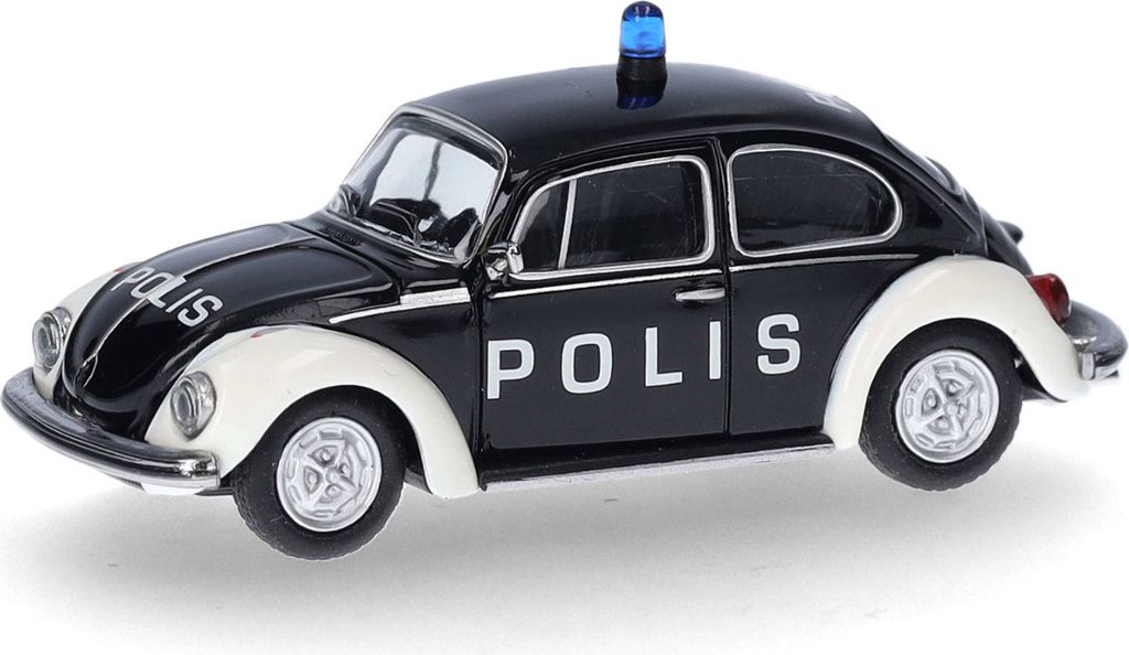 VOLKSWAGEN Kever 1303 Polizei, HER097390, Maßstab1/87, HERPA