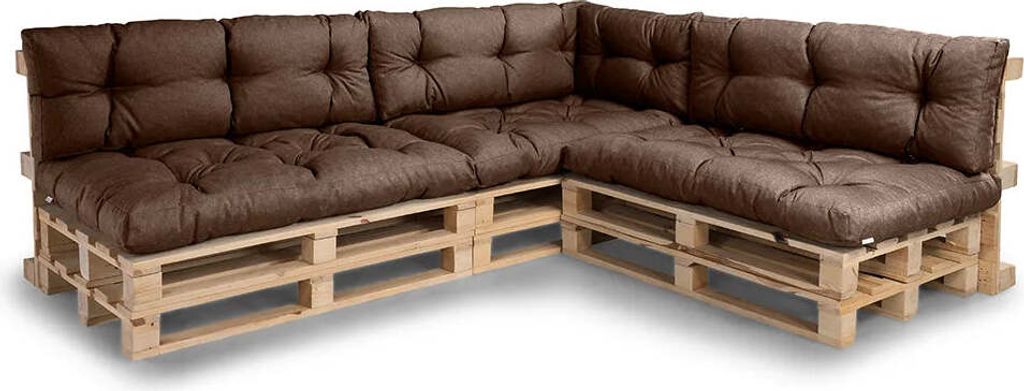 Palettenkissen, Gartensofakissen, Sitzkissen, N_PPI 3x Set Produktbild 