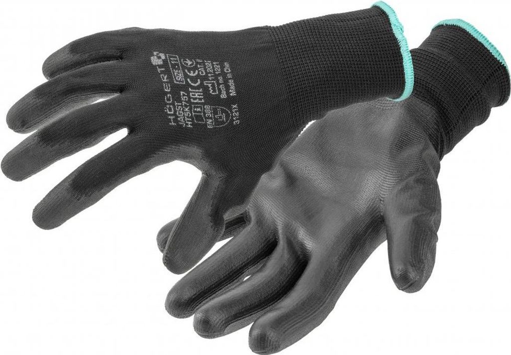 Handschuhe POLYURETHAN RTEPO Arbeitshandschuhe Größe 8