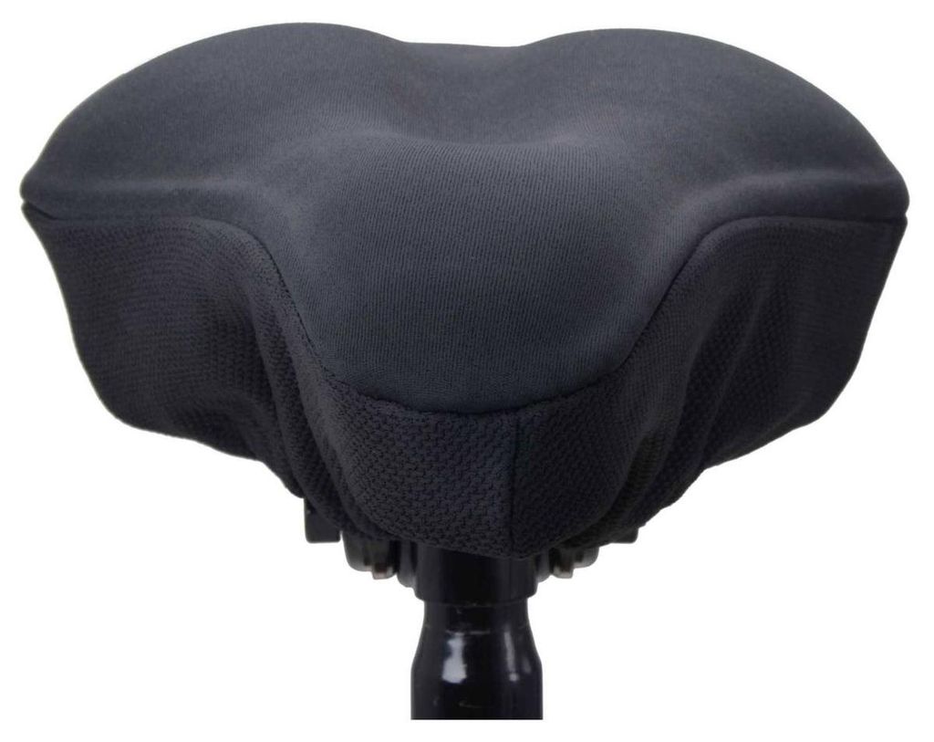 Sitzbezug Fahrrad Satteldecke schwarz Schutzhülle Produktbild 