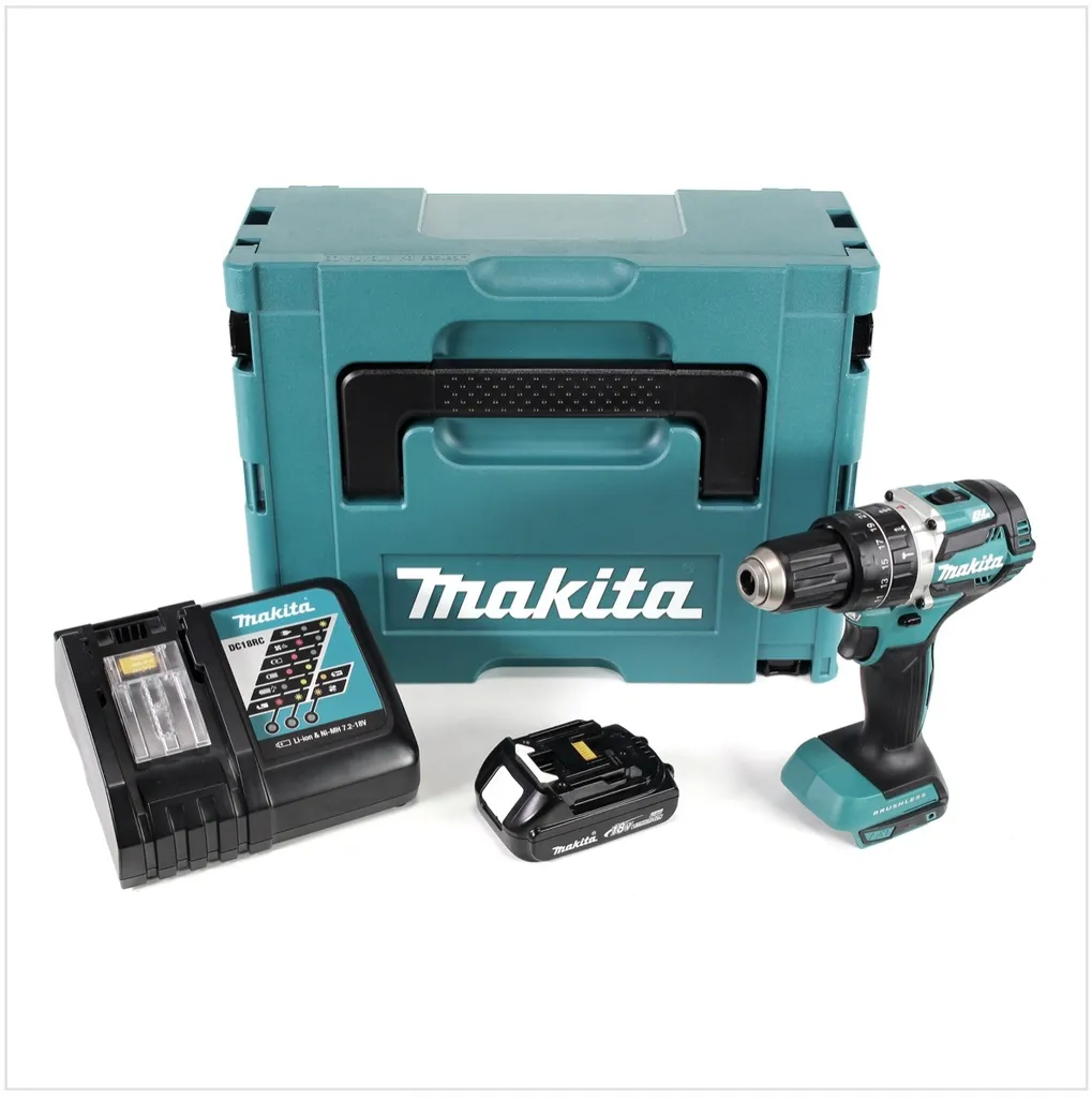 Pack Perceuse Visseuse Makita 18V DHP484 pour Chantier et Rénovation - 2