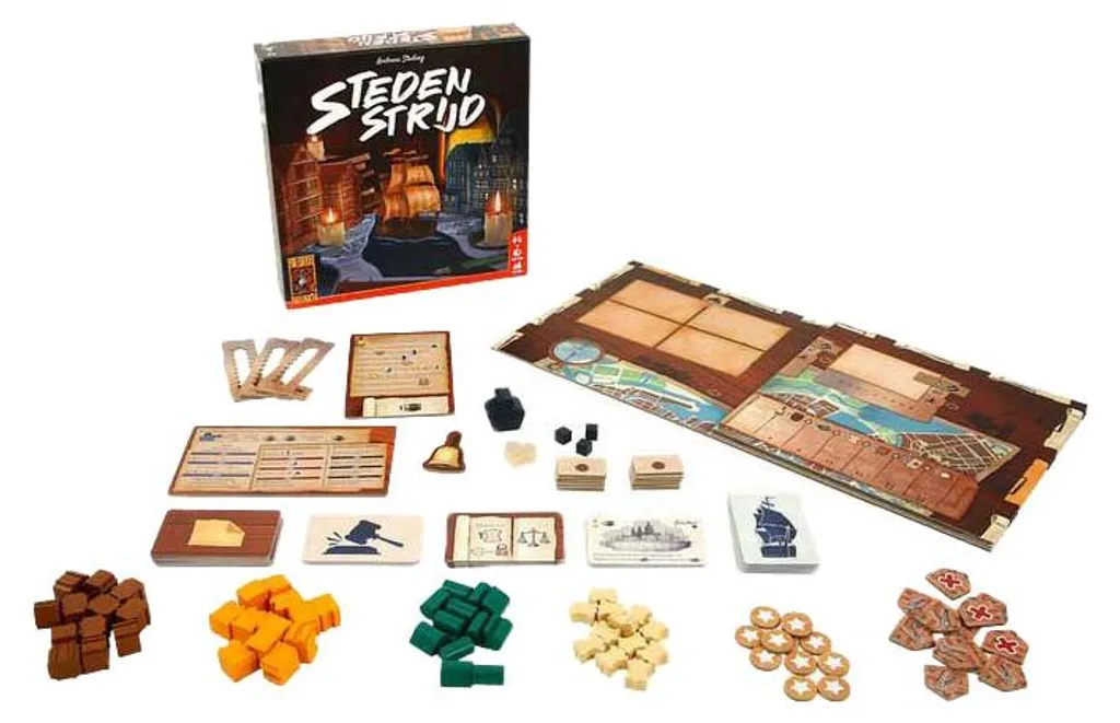 Jeu de société City Battle 999 Games avec Cartes Action et Défis Urbains