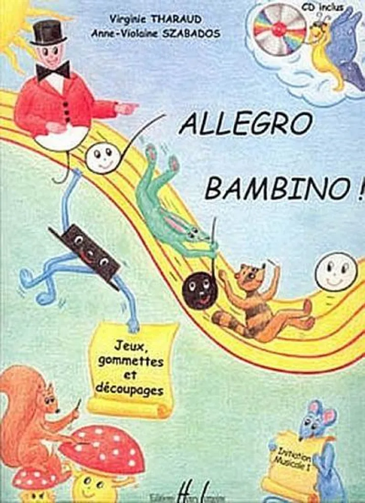 Éveil Musical Allegro Bambino : Stimulez l'Éveil de votre Enfant sans Écran