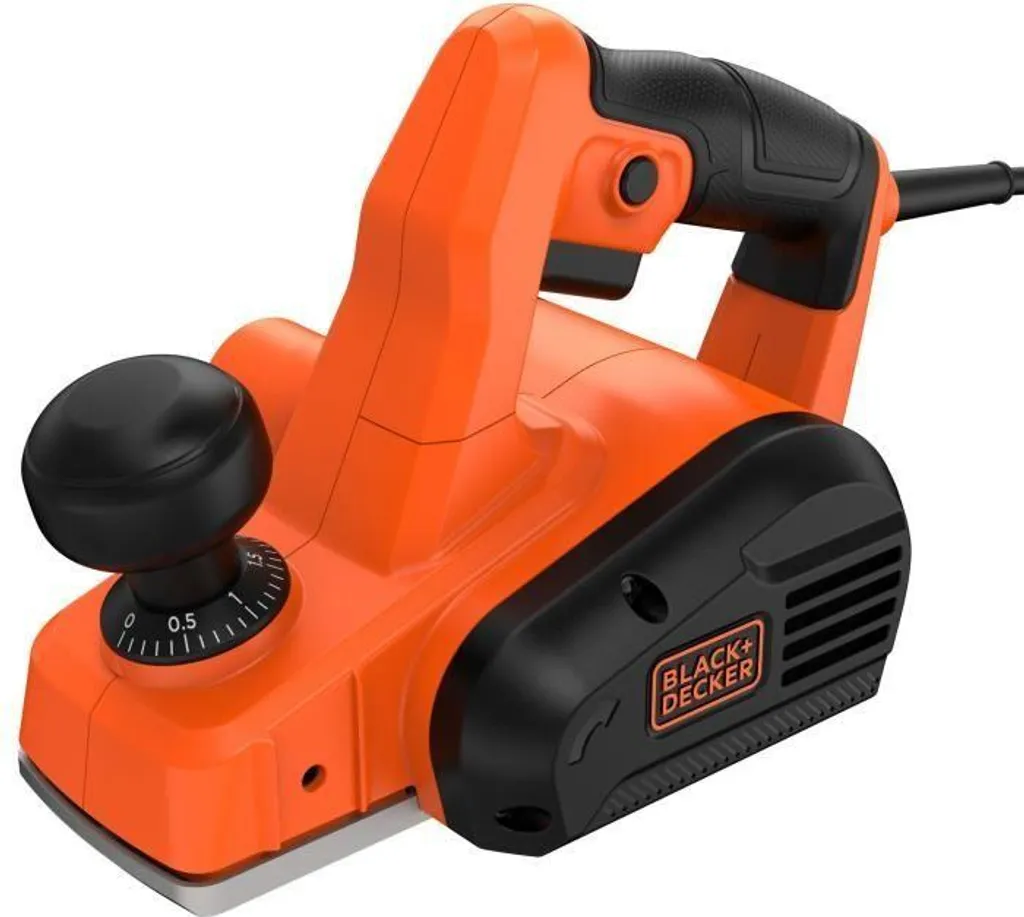 Piallatrice, BLACK&DECKER BEW712-QS, 710 W, larghezza di piallatura 82 mm, profondità di piallatura 2 mm, incl. valigetta di trasporto