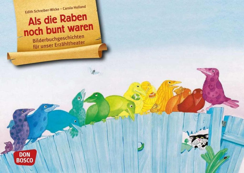 Als die Raben noch bunt waren. Kamishibai Bildkartenset: Entdecken - Erzählen - Begreifen: Bilderbuchgeschichten. Erzähltheater für Kita und Sch...