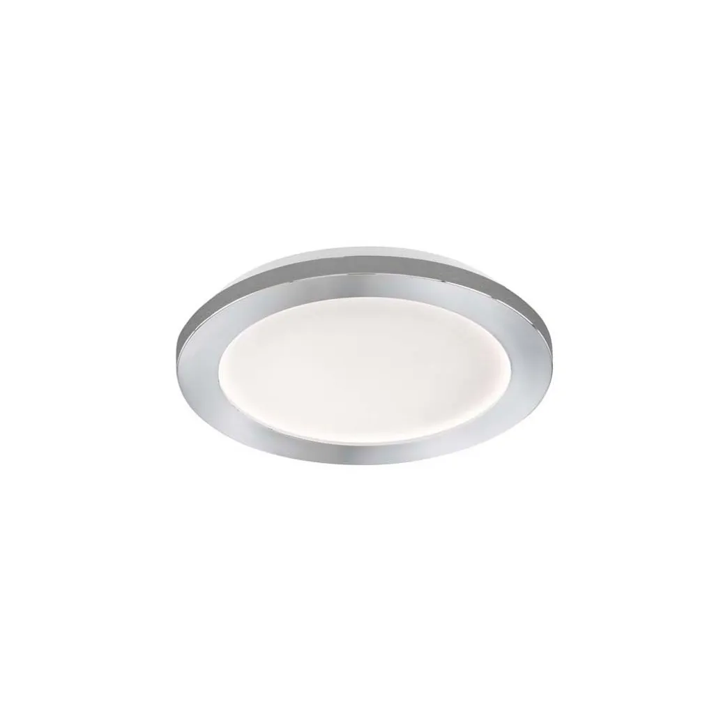 Éclairage LED pour salle de bain IP44 plafonnier chrome design Gotland