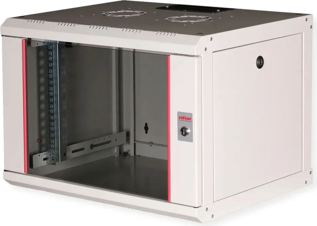 Rack Réseau Mural 7U 19 Pouces ROLINE pour Organisation Switch et IT