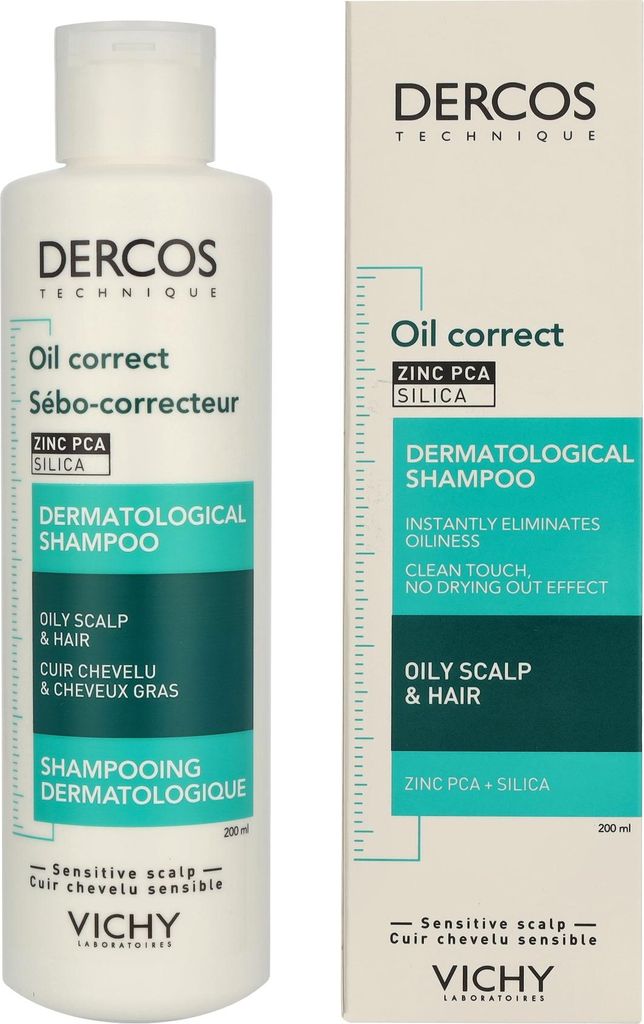 Vichy Dercos Olio Corretto Shampoo Dermatologico Immagine del prodotto 