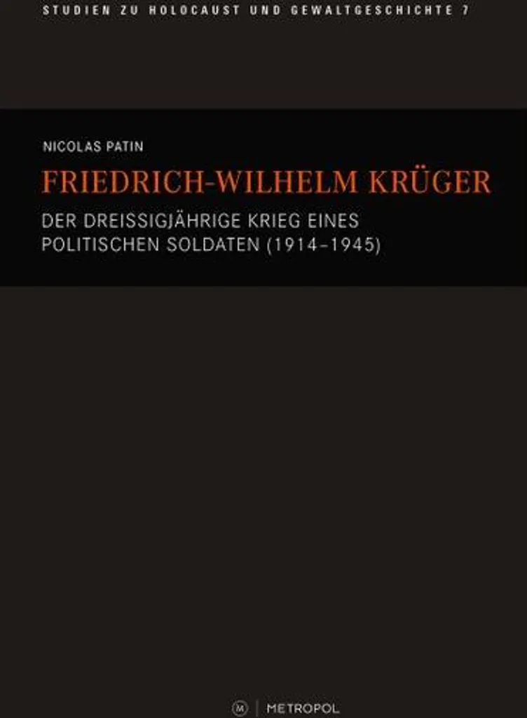 Biographie Friedrich-Wilhelm Krüger : livre d'histoire et de recherche