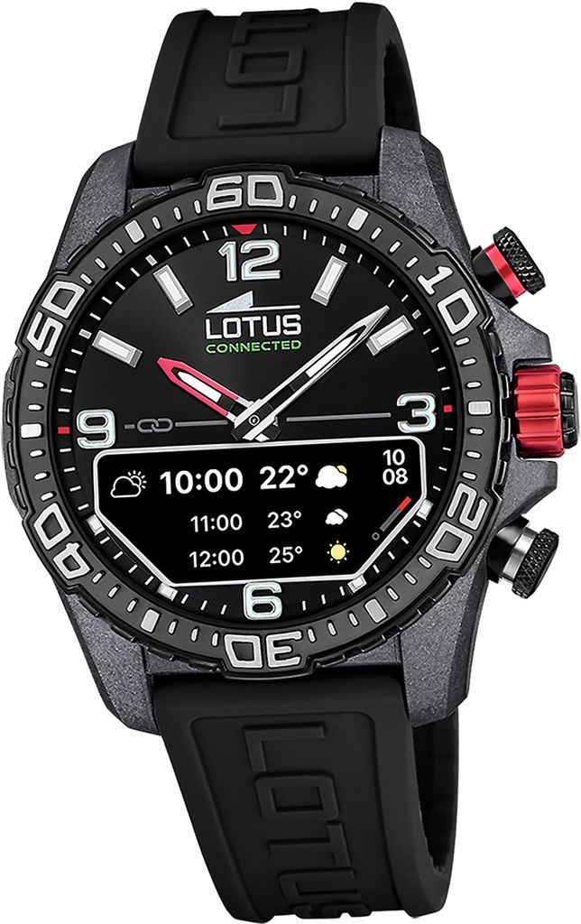 Lotus Kunststoff Herren Uhr Armbanduhr schwarz Sport Fashion Multifunktion D2UL20000/4