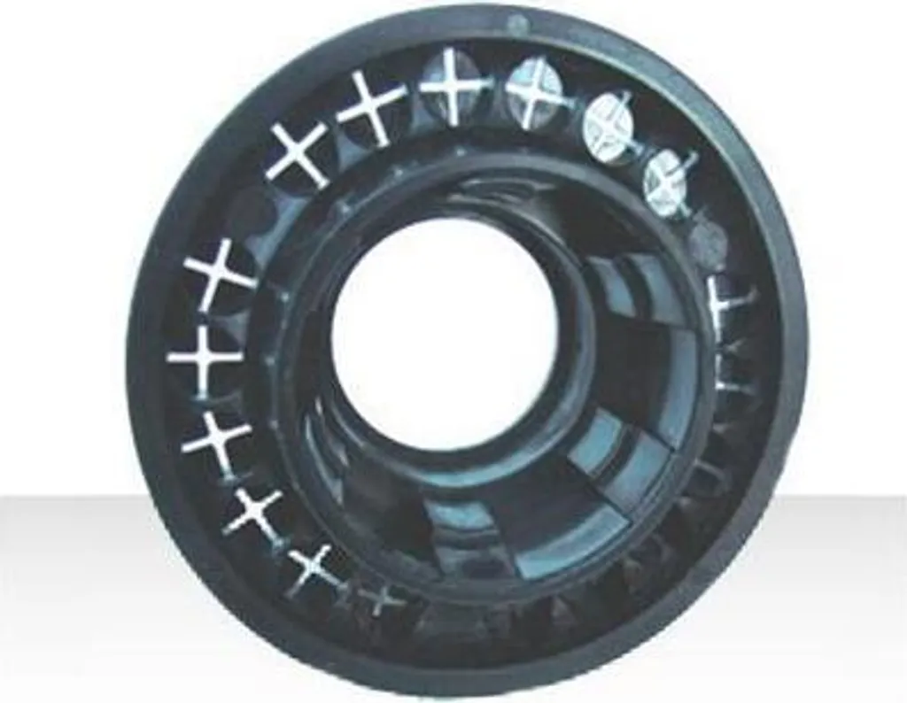Capuchon de mât F-tronic avec passage de câble 42–50 mm noir - 1 pièce