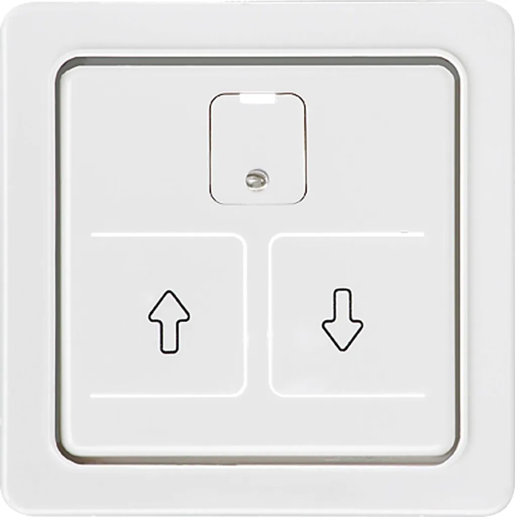 Réparer commande de volet : Plaque centrale blanche RW 207064 universelle