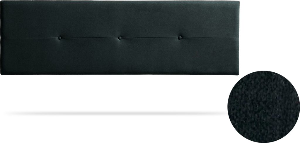 Gepolstertes Kopfteil NAPOLI Aqualine 115x50x5 cm