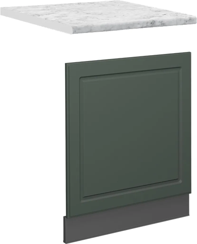 Cucina Country Chic: Pannello Vicco Fame-Line 60 cm Verde-Oro