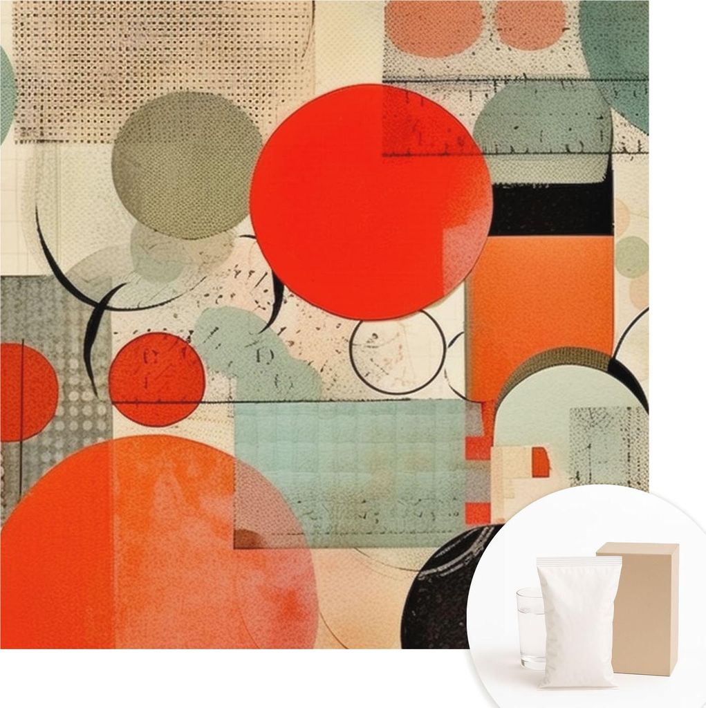 Fototapete - Wandbilder für Wohnzimmer - 250x250 cm - Dekorative Wandfolie - Modernes Design für Wanddekoration - Tapeten für Innenräume - Farb...