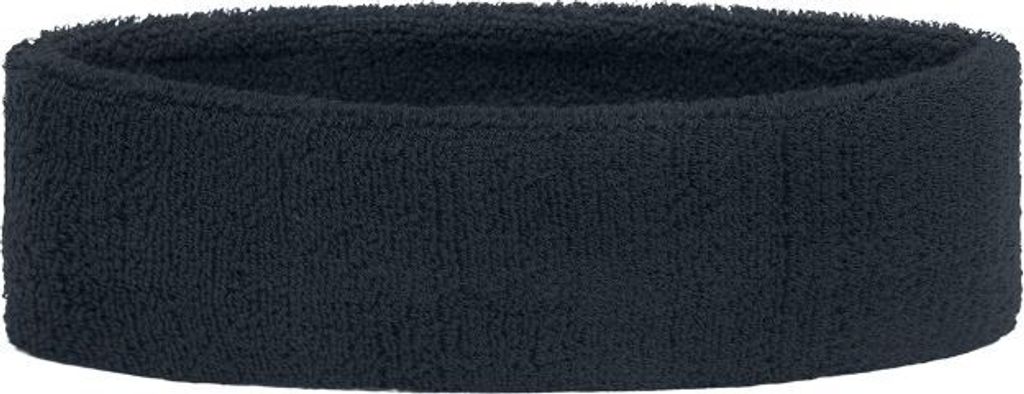 Frottee Stirnband für Sport und Freizeit navy, Gr. one size Produktbild 