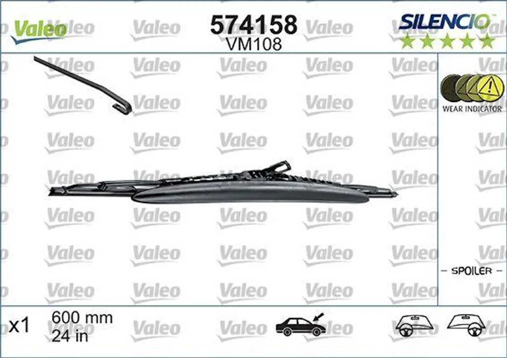 Recensione Valeo 574158 Silencio: Spoiler Aerodinamico e Gomma OE