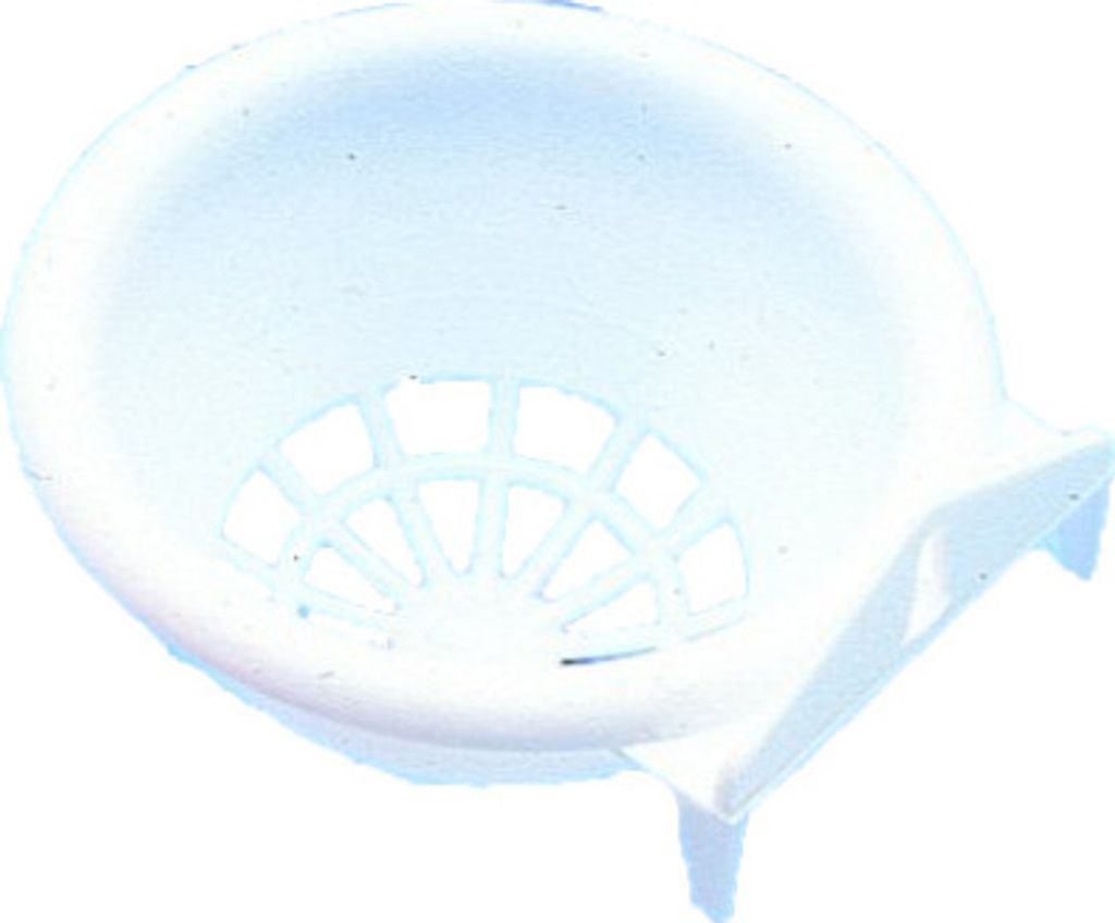 Plastové hniezdo biele Ø 10cm Obrázok produktu 