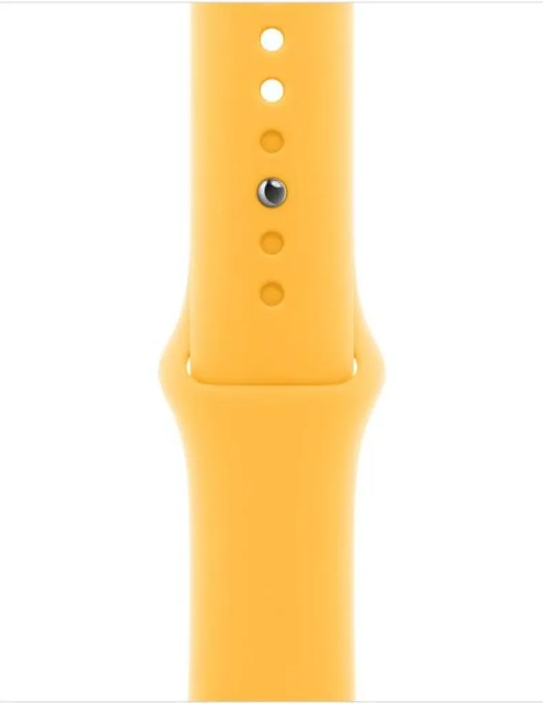 Apple MWMP3ZM/A accessorio indossabile intelligente Band Giallo Fluoroelastomero