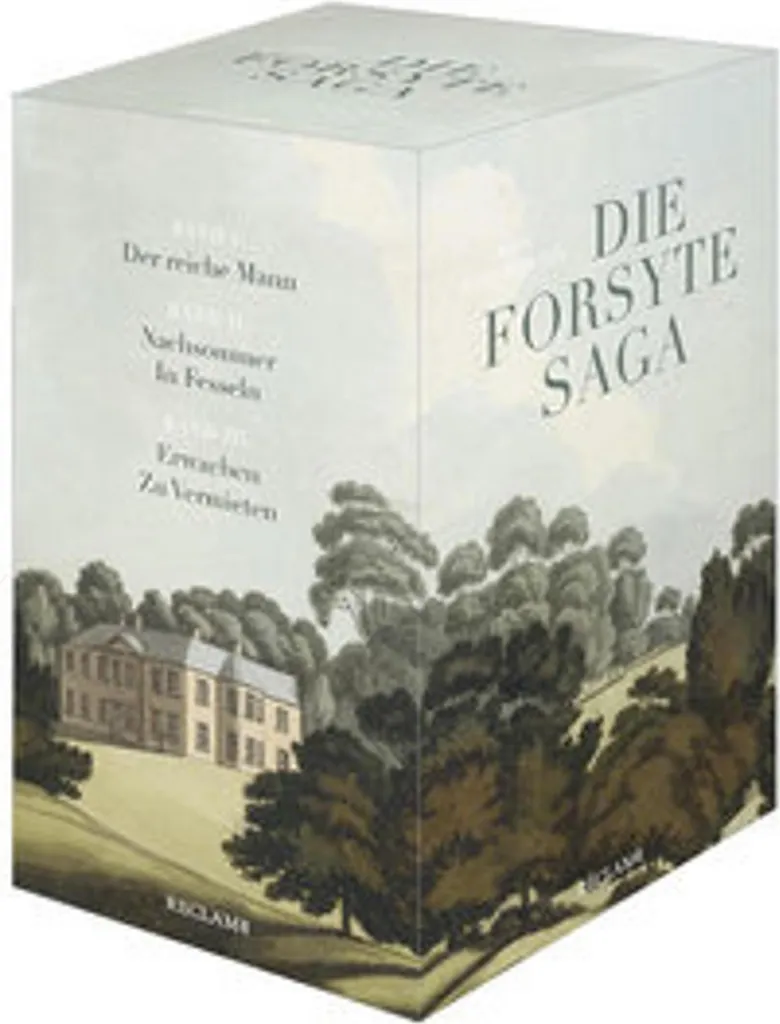 Die Forsyte Saga de Galsworthy : Édition intégrale avec couverture rigide