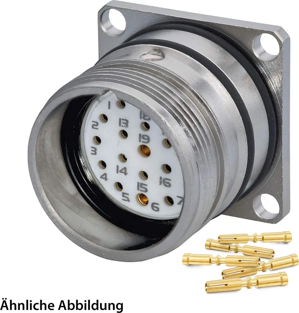 Sistema di Connessione M23 Hummel 2+16+PE | Presa Diritto Crimp
