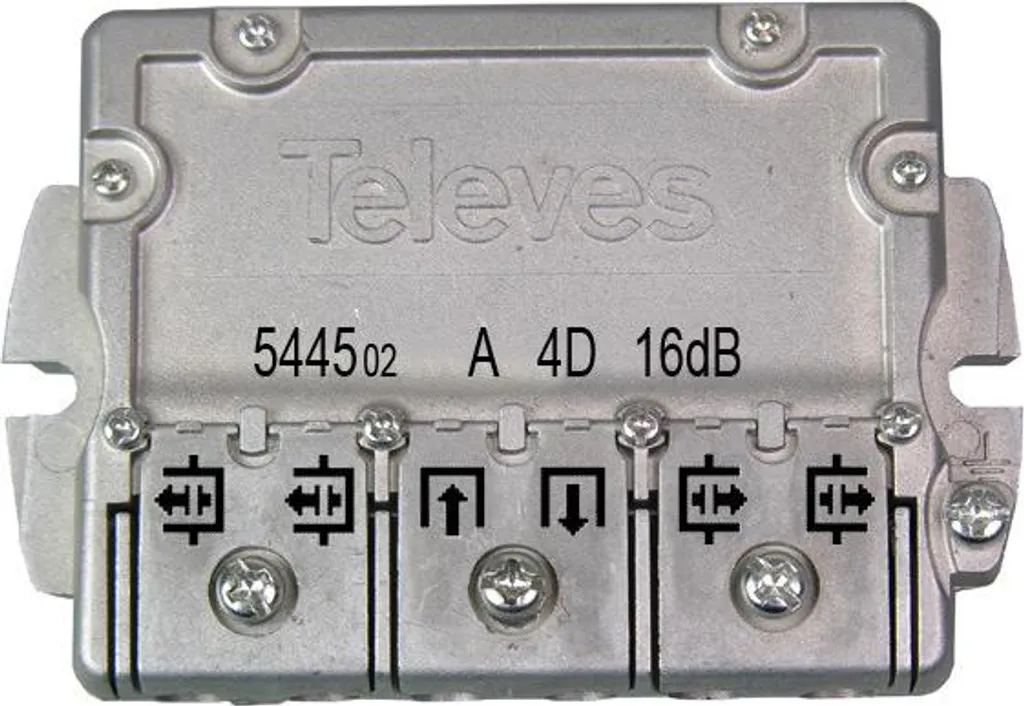 Televes EFA417 Derivatore Easy-F 4 Vie 17dB | Segnale TV Perfetto