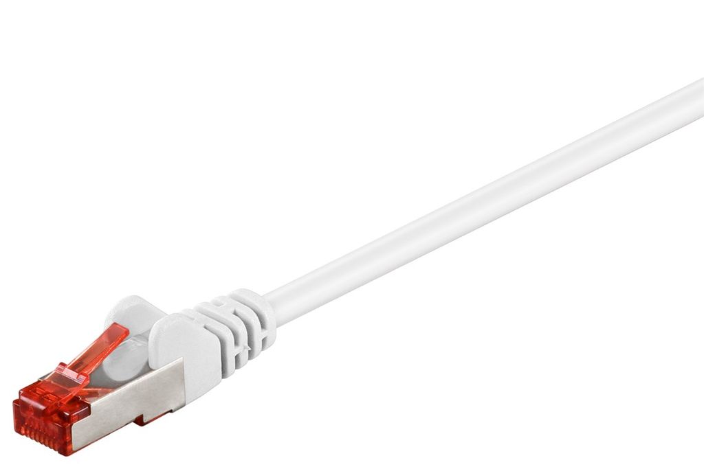 Cavo di rete CAT 6 S/FTP, bianco, 2 m Immagine del prodotto 