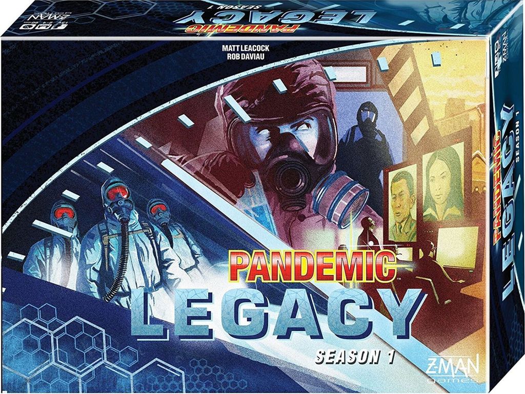 Pandemic Legacy, Blau (Spiel) Produktbild