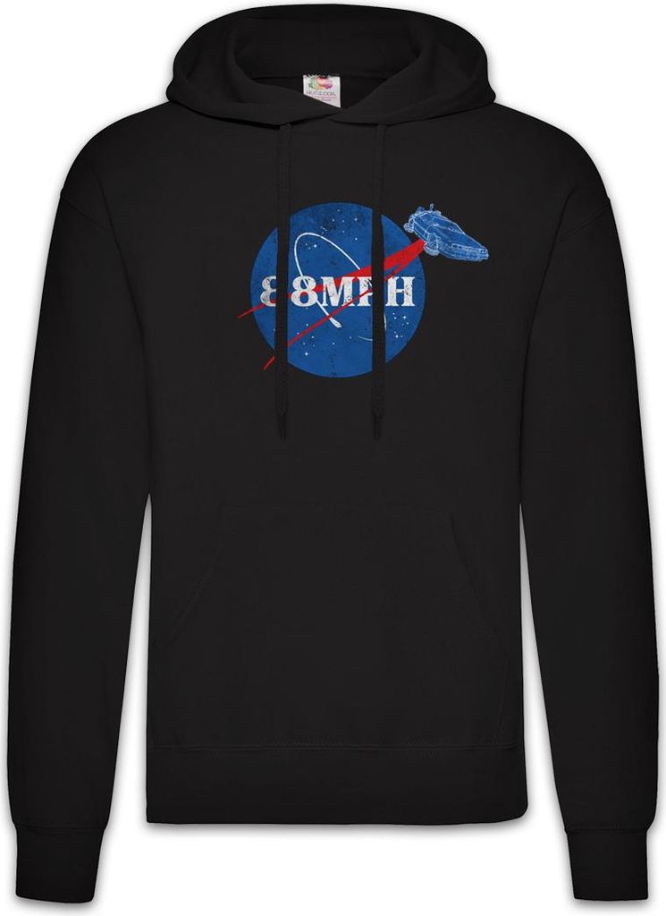 Urban Backwoods 88 Mph, Herren Hoodie, Farbe: Schwarz, Größe: 2XL