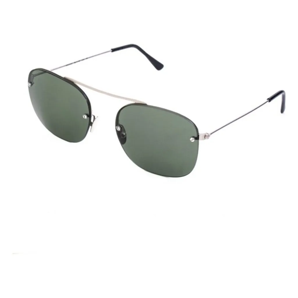 Lunettes de soleil LGR Maasai Acétate Noir 54mm | Made in Italy pour homme