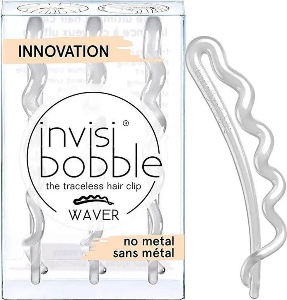 Set Trio, InvisiBobble, Waves, Hair Clip, Crystal Clear, 3 Obrázok produktu 