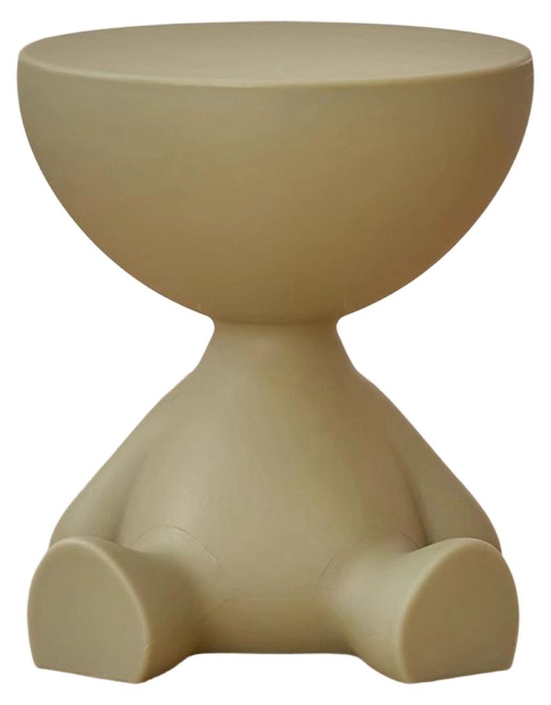 Runder Couchtisch mit Staufach, runder Beistelltisch für Schlafzimmer, Küche, Wohnzimmer, kleine Räume, Sofa, Nachttisch, Schreibtisch