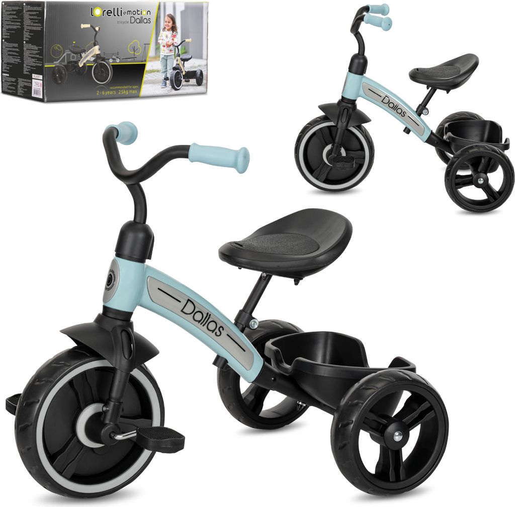 Lorelli Dallas Kinder Dreirad – leichtes Dreirad mit Produktbild 