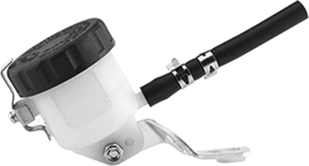 Robuste Kunststoff-Bremshauptzylinder Öltank Flüssigkeitsflasche mit Halter für SV650 03-09 - SV1000S 03-07 - Motorrad-Zubehör - Ersatzteile