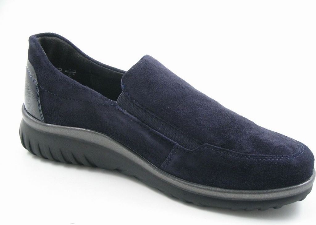 Semler Damen Slipper sportlich blau Gr. 5