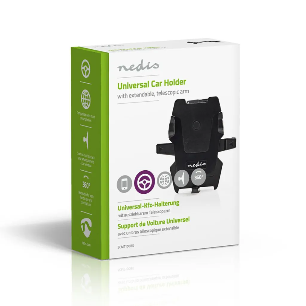 Supporto Auto Nedis SCMT100BK: Design Discreto e Funzionale - 7
