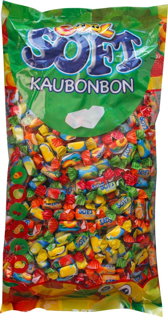 Cool Soft žuvacie cukríky s ovocnou príchuťou 6 rôznych Obrázok produktu 