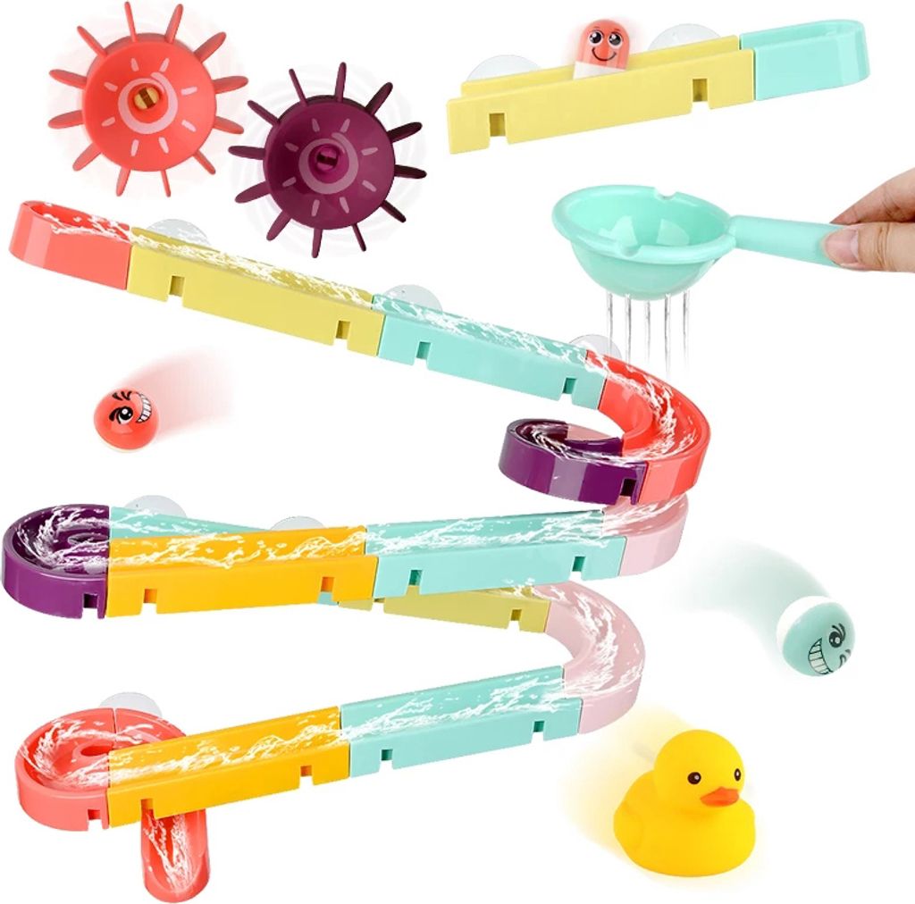 Baby Badespielzeug Set, Kinder Wassermühle Produktbild 1
