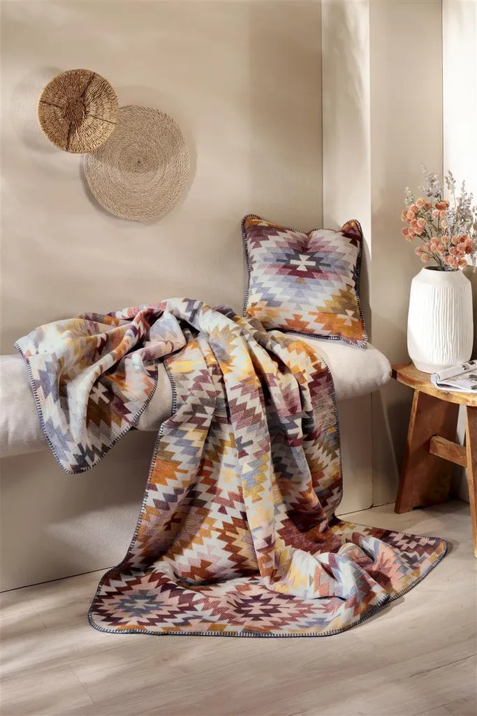Coussin 50x50 Biederlack Nomad Light - Solution Déco Douce et Lavable - 3