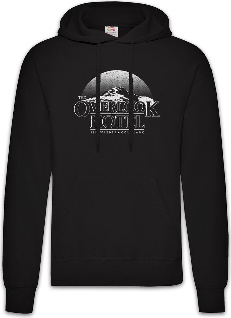 Urban Backwoods The Overlook Hotel I, Herren Hoodie, Farbe: Schwarz, Größe: S