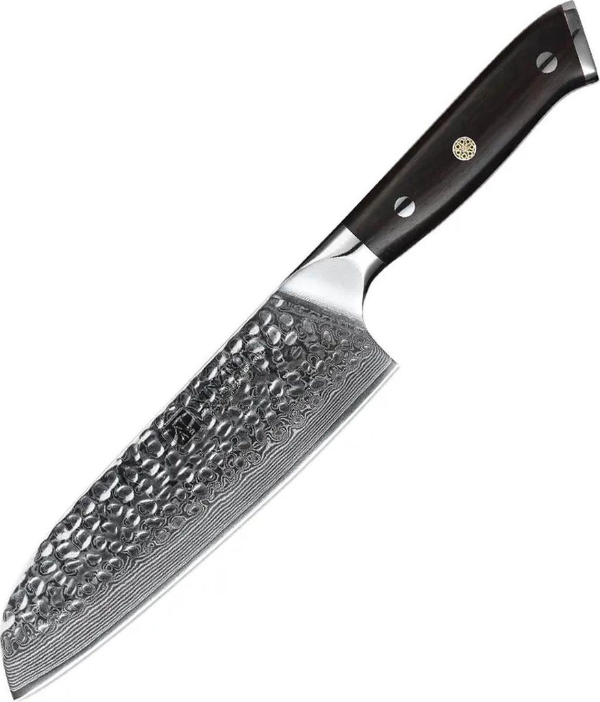 XinZuo - Damast Santoku-Messer - B13H Yu Serie