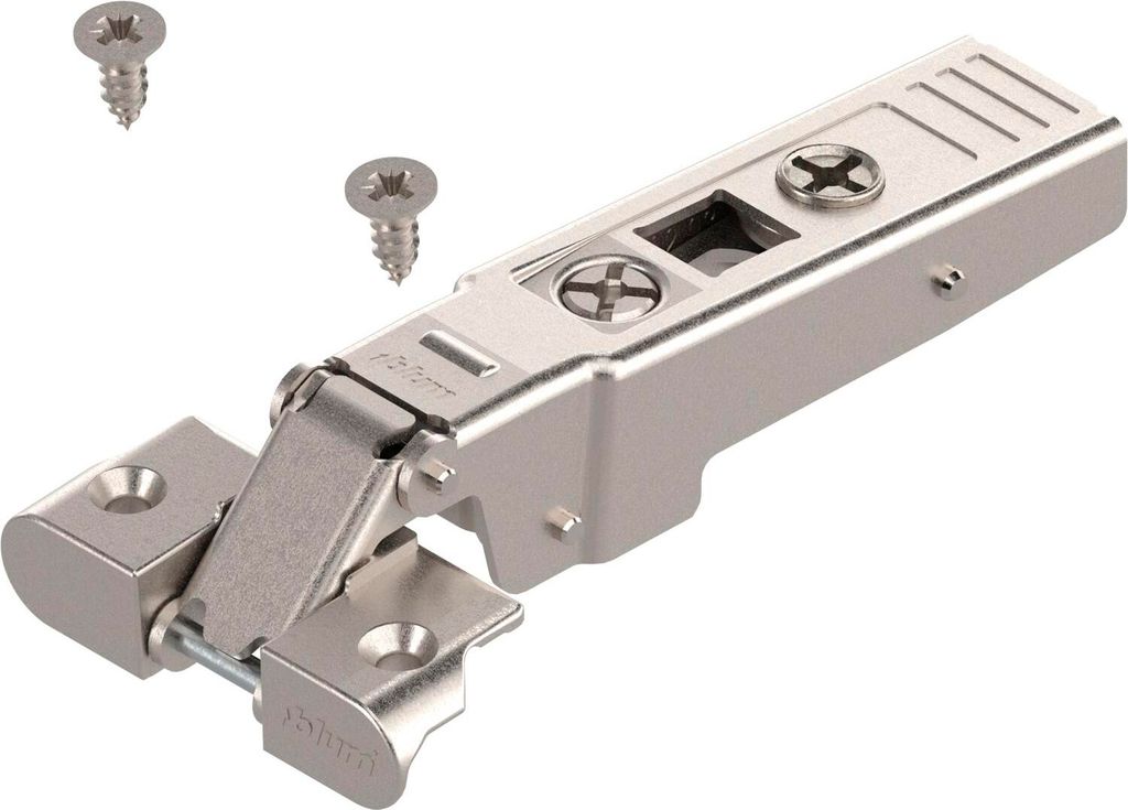 BLUM CLIP top Alurahmenscharnier 95°, gerade mit Feder, Produktbild 