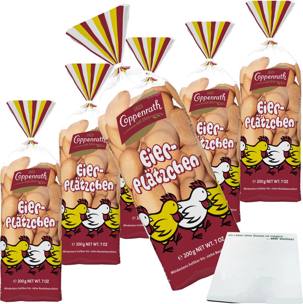 Coppenrath Eierplätzchen 6er Pack (6x200g Beutel) + usy Produktbild 